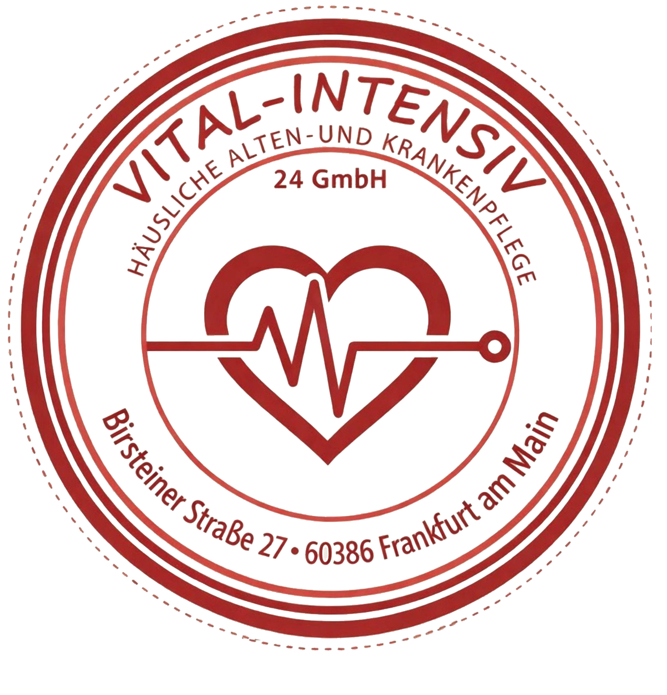 Vital Intensiv häuslicher Alten- und Krankenpflege 24h. GmbH – Logo